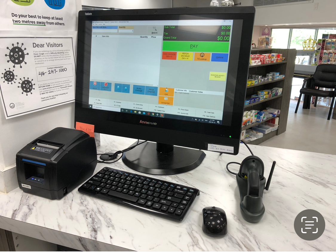 Do It Yourself Refurbished Pharmacy POS Solution